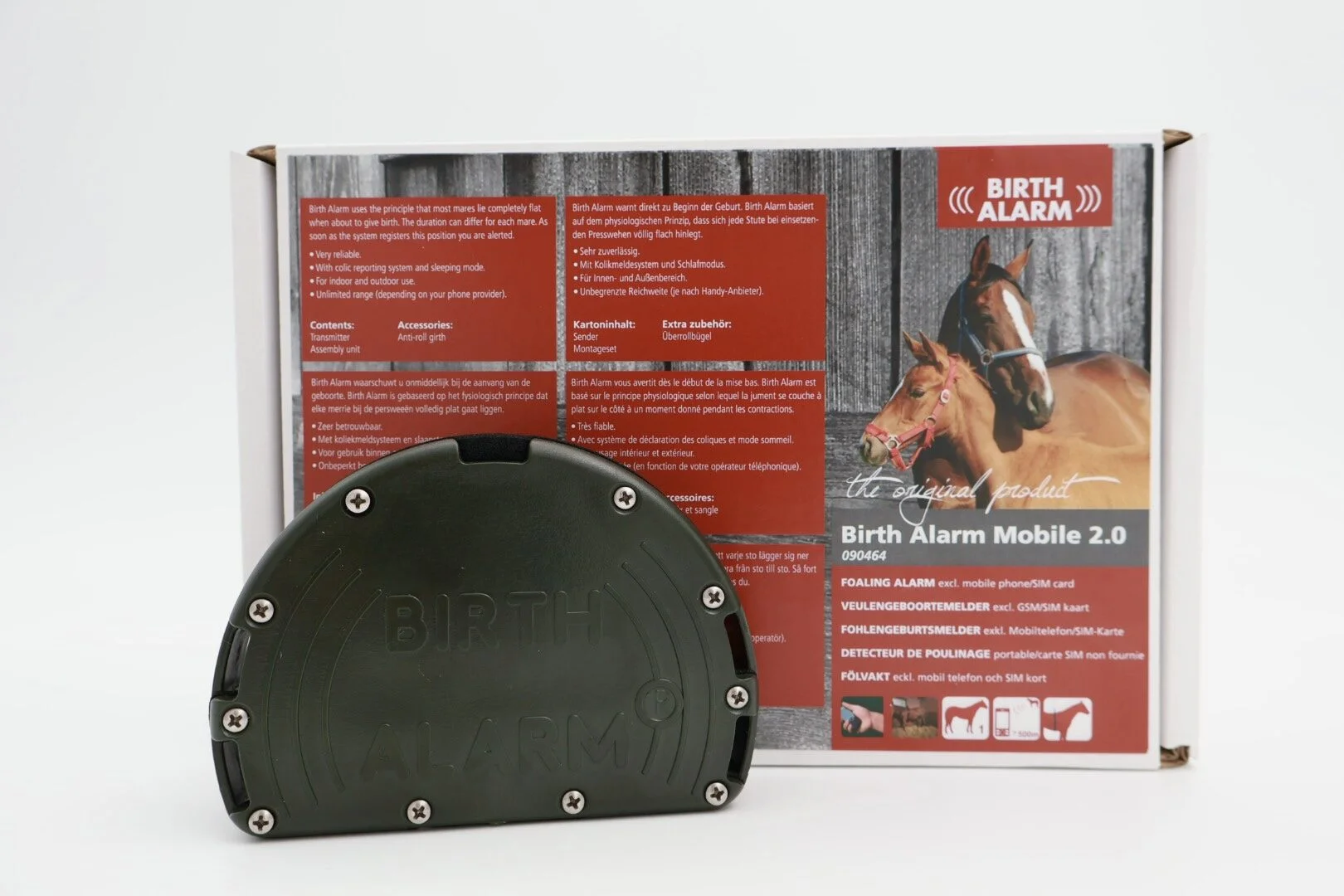 Birth Alarm Mobile 2.0 geboortemelder voor paarden